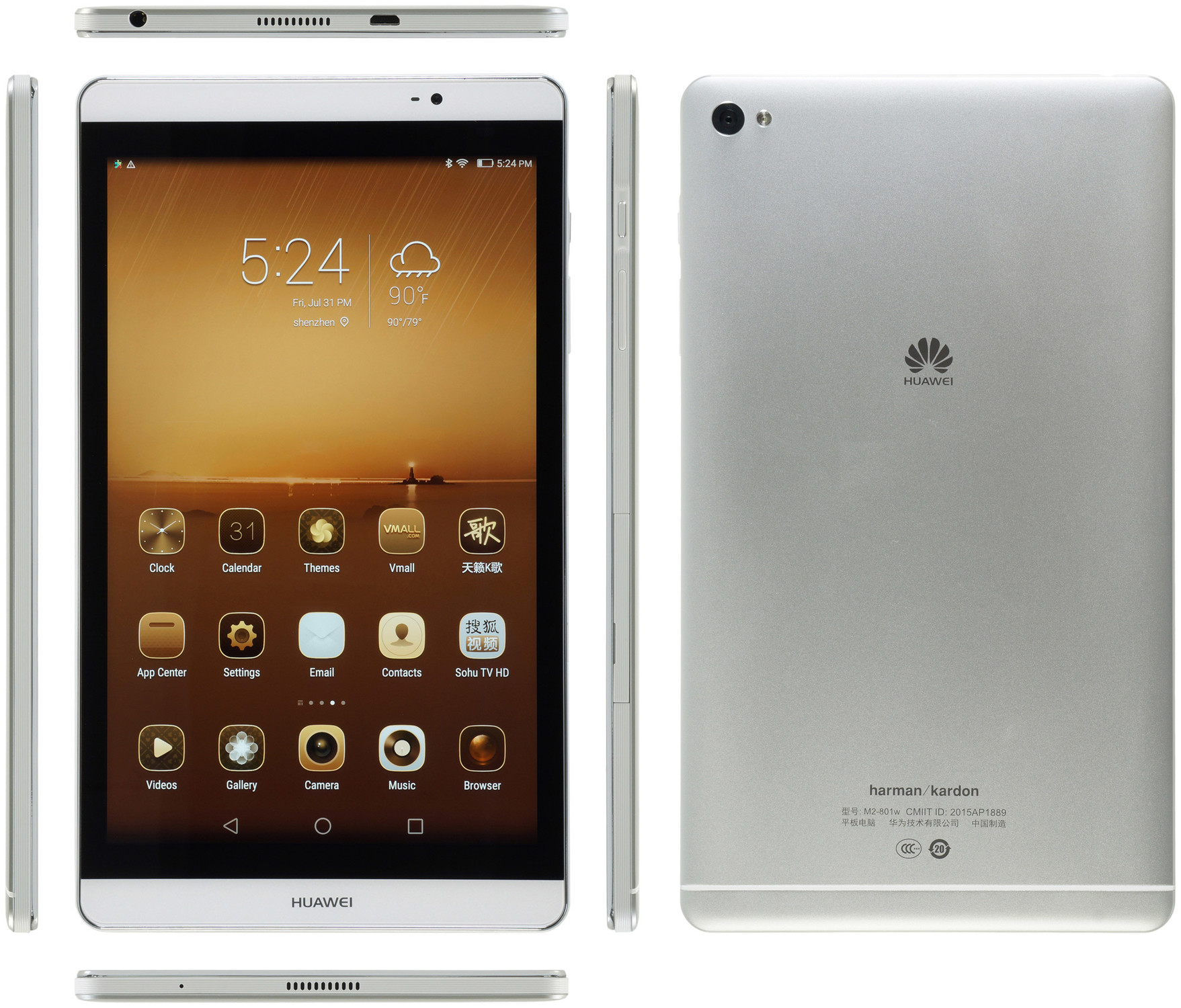 Huawei MediaPad M2-802L 4G 32GB - Specs and Price - Phonegg